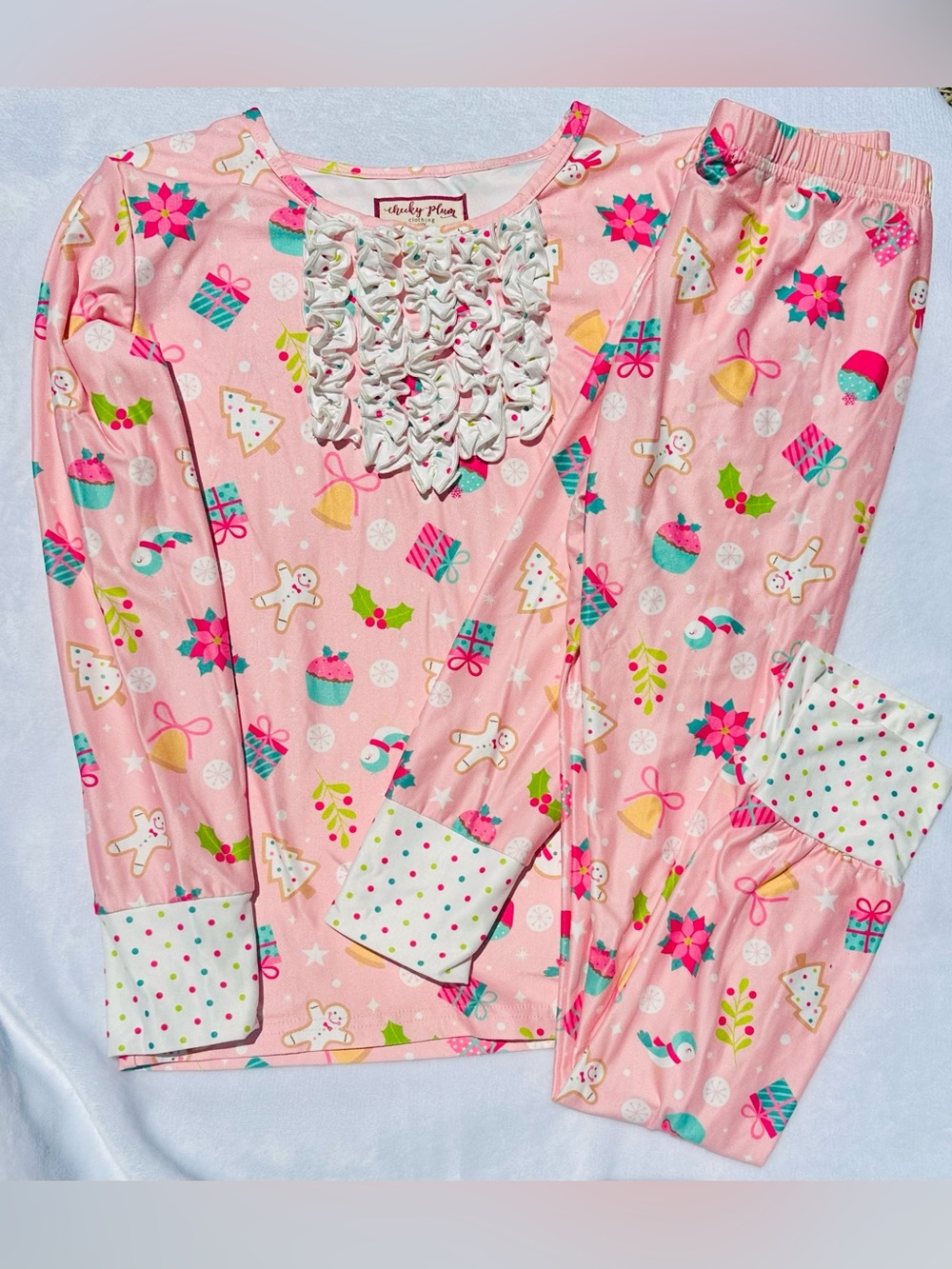 Cheeky Plum Christmas pajamas